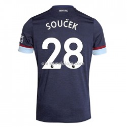 Camisola West Ham United Tomas Equipamento Terceiro 2021-2022 Manga Corta